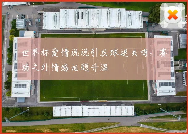 世界杯爱情说说引发球迷共鸣，赛场之外情感话题升温